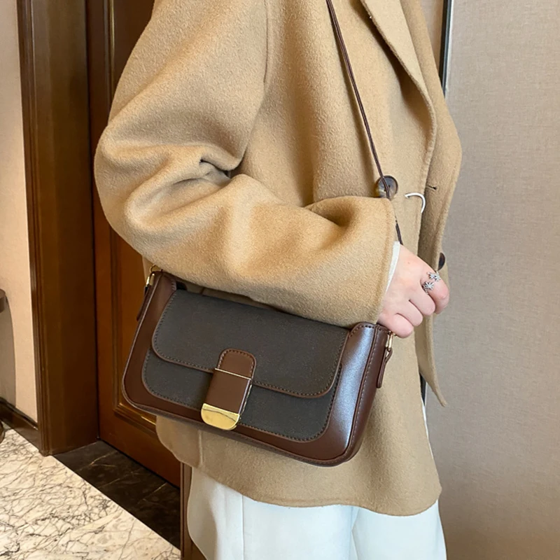 

Маленькая женская сумка в стиле ретро, новинка 2020, модная сумка-мессенджер, сетчатая подходящая красная сумка на одно плечо, маленькая квадр...