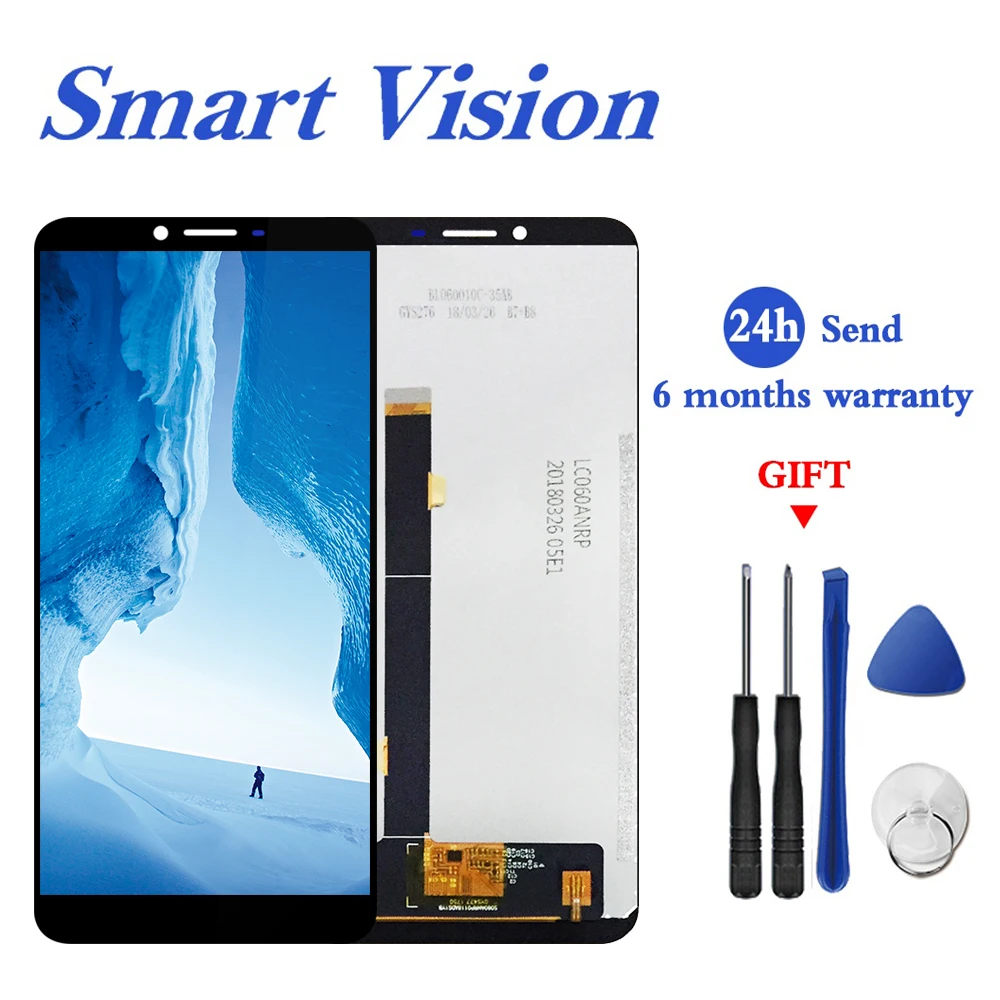 Для Cubot X18 Plus ЖК дисплей + панель сенсорного экрана дигитайзер запасные части в