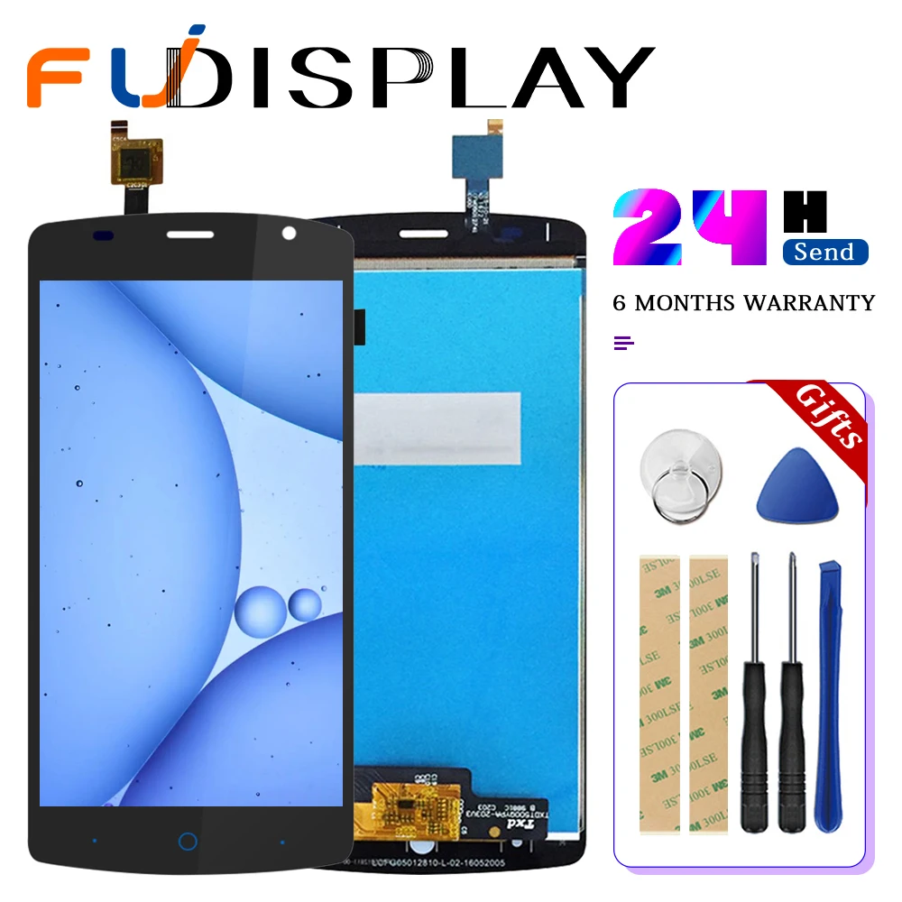 Для ZTE Blade L5 Plus ЖК-дисплей + фото с рамкой запасные части для