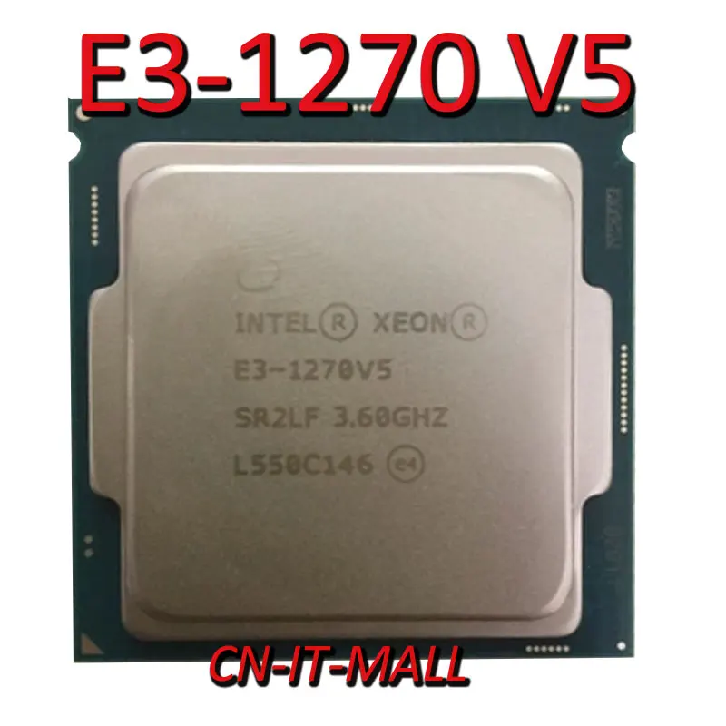 

Intel Xeon E3-1270 V5 CPU 3.6GHz 8M 4 Core 8 Threads LGA1151 Processor