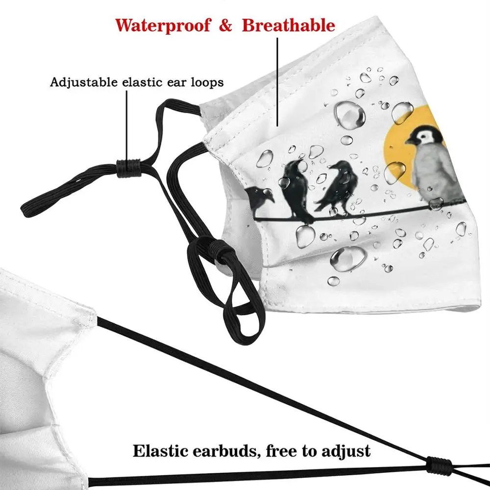 Будьте себе-пэнкин и ворона для взрослых детей Пылезащитный фильтр самодельная