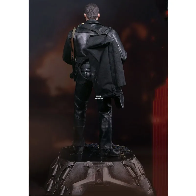 2" Статуя Терминатора T800 бюст 1/4 масштаб полноразмерный портрет моделирование Искусство ремесло анимационная фигурка GK игрушечная коробка 56 см V93