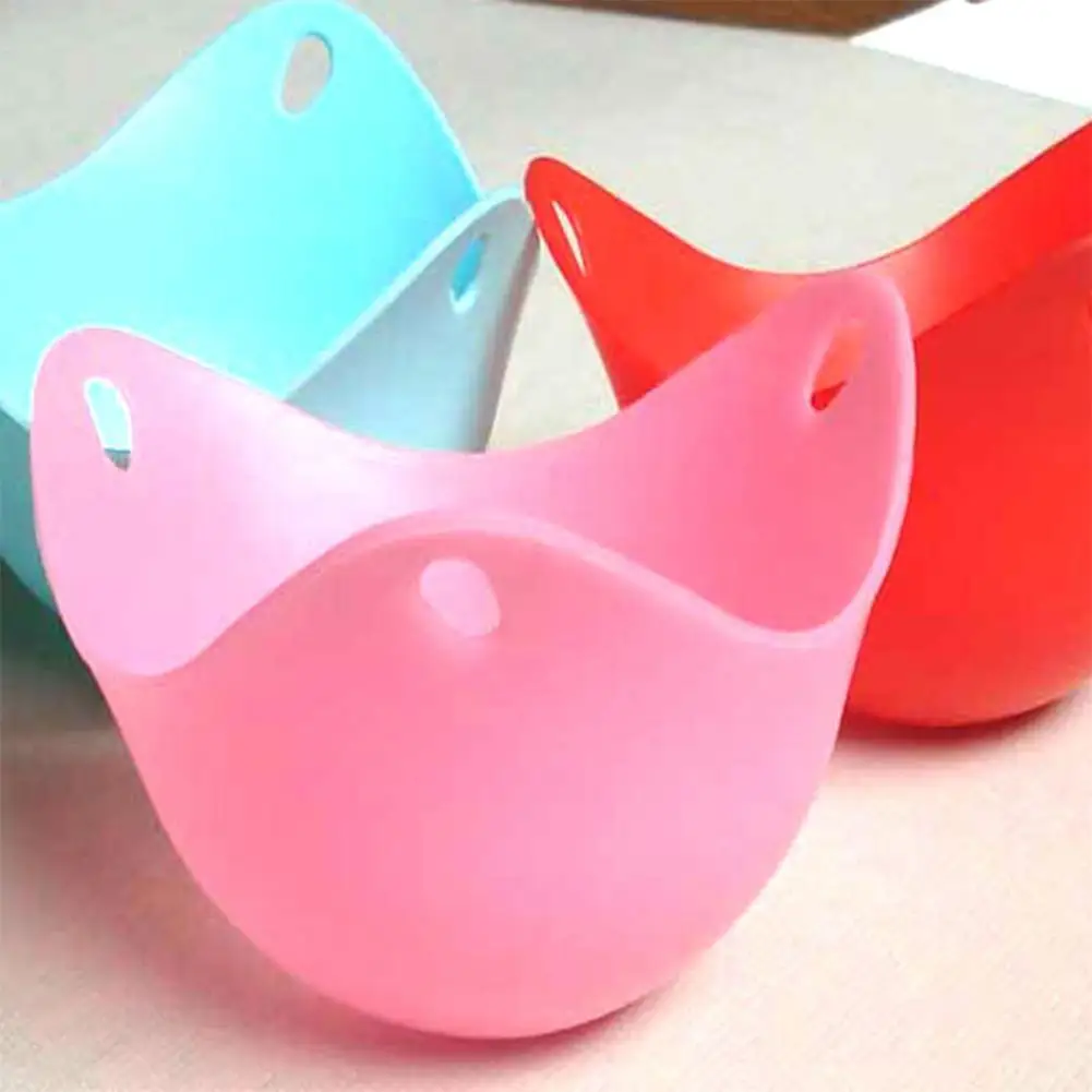 4 шт. силиконовые яйцо готовить пашот стручки Кухня инструмент для выпечки на