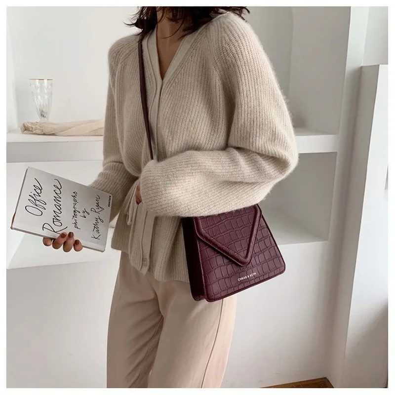 2020 новая ретро модная широкополосная маленькая квадратная сумка высокого