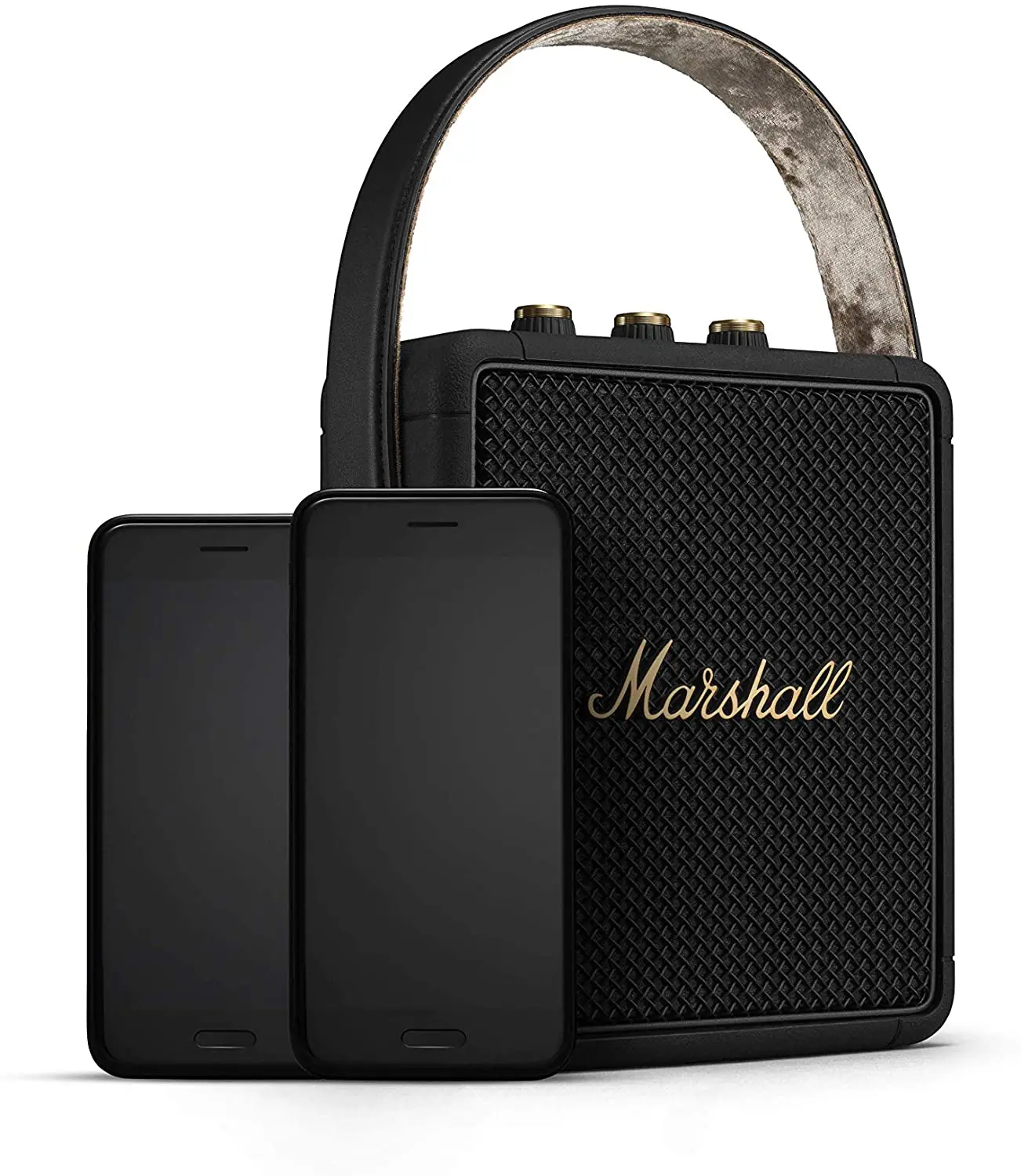 Портативная Bluetooth колонка Marshall Stockwell II черная Водонепроницаемая IPX4 Автомобильная
