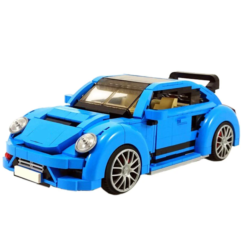 

Building Block C2730 2017 Vw New Beetle Mini Vehicle Assemable Educational Toys For Children Creatored Bricks Toys