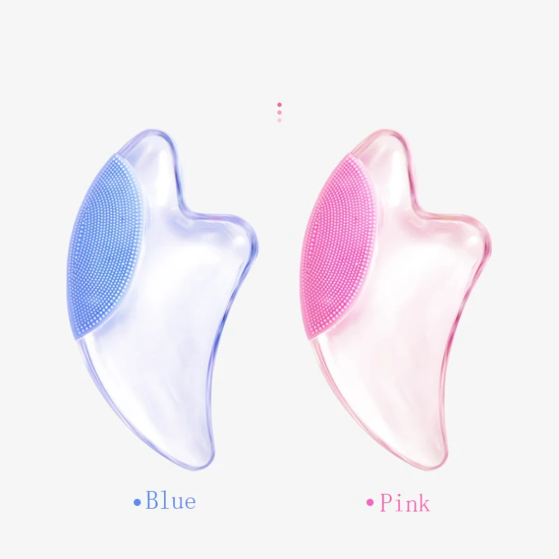 Натуральный инструмент Кристальный Массаж Guasha очищающее средство для лица 2 в 1