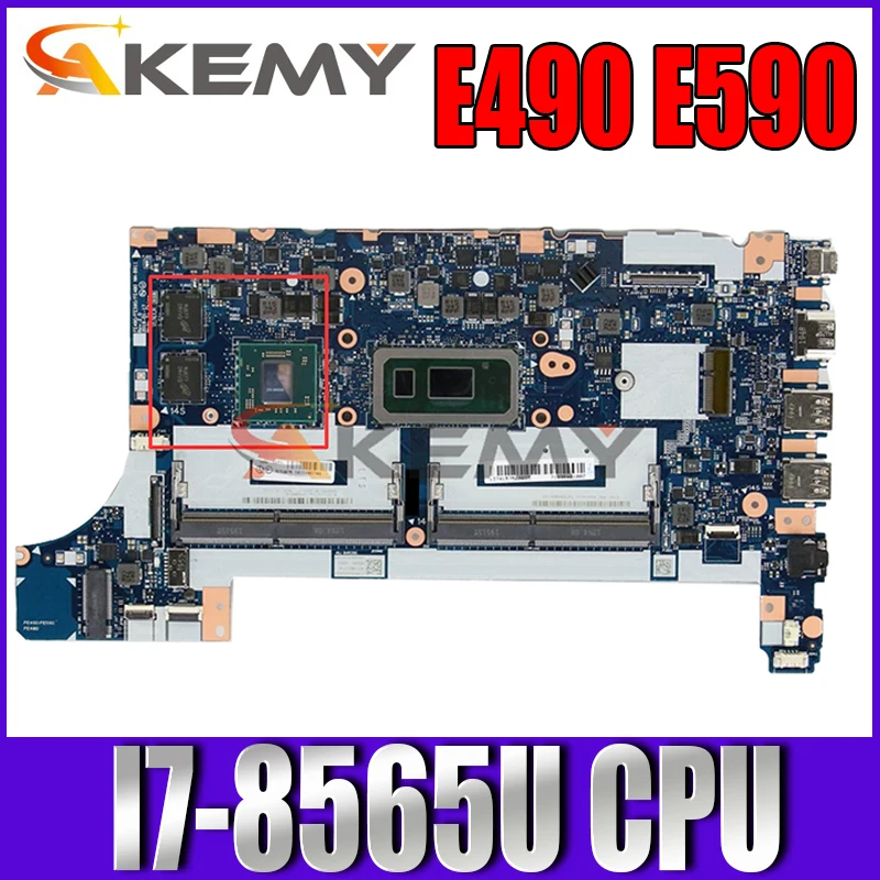 

Материнская плата FE490/FE590/FE480 для ноутбука ThinkPa E490 E590 NM-B911 с детской материнской платой 100% полностью протестирована