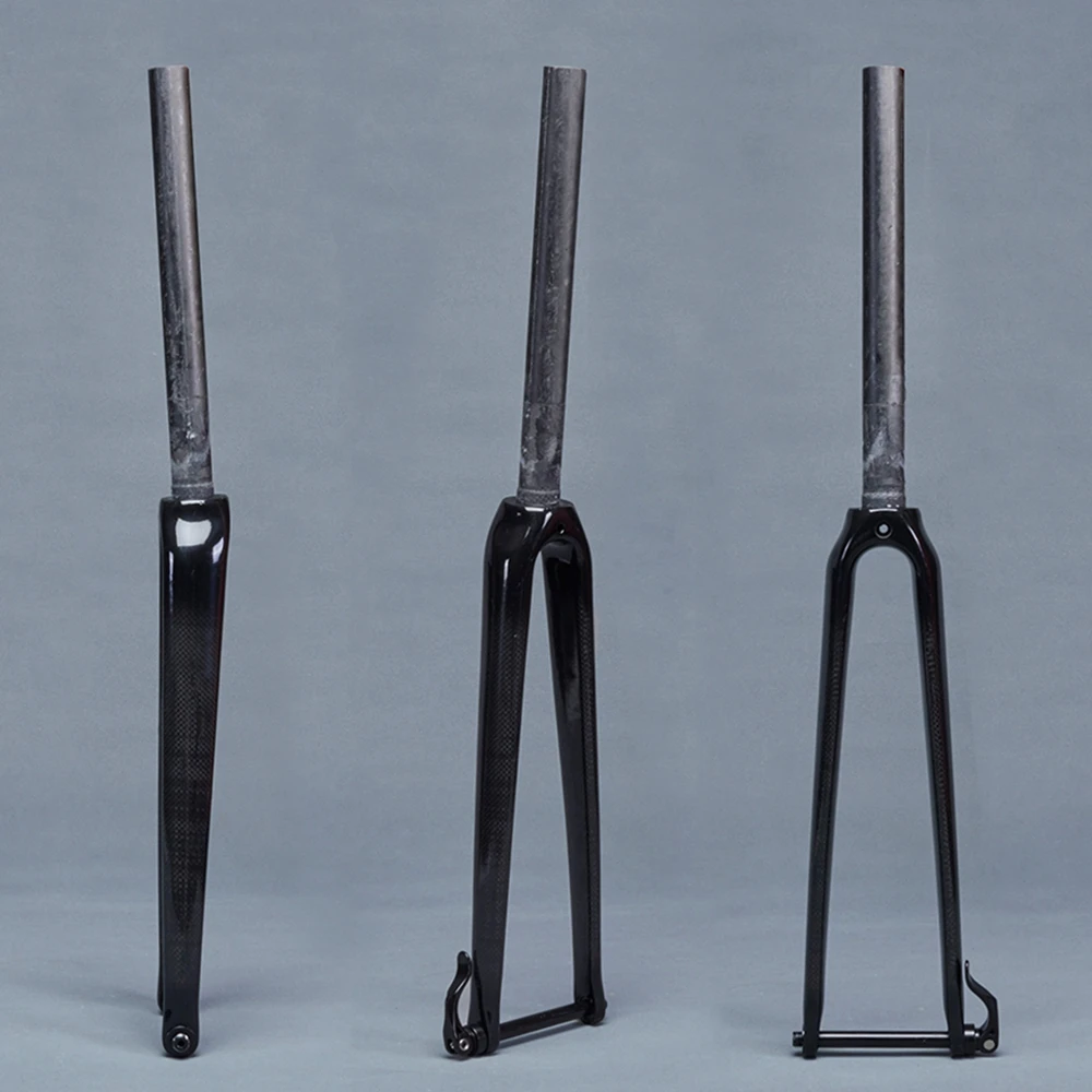 Вилка для дорожного велосипеда из углеродного волокна 700C передняя вилка