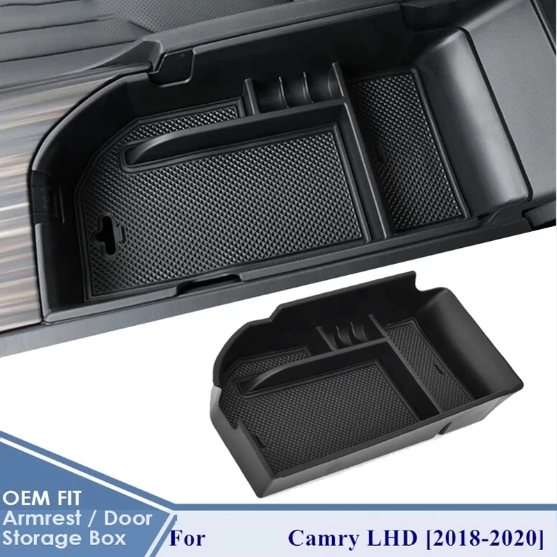 

for Toyota Camry Center Console Armrest Storage Box Insert Organizer Tray Storage Box