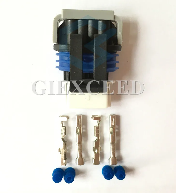 2 комплекта 4 Pin O2 кислородный датчик разъем давления на впуске штепсельная вилка