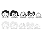 Виниловая наклейка на лобовое стекло, 5x25 см