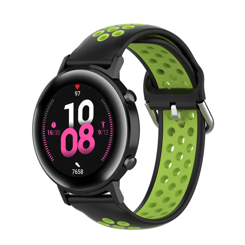 Резиновый противоударный сменный Браслет с круглым отверстием ремешок на