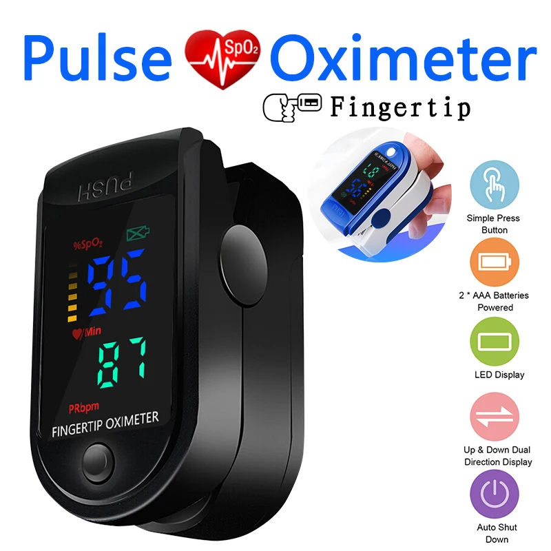 Пульсоксиметр с ЖК-дисплеем для кончика пальца здоровья ребенка оптовая продажа