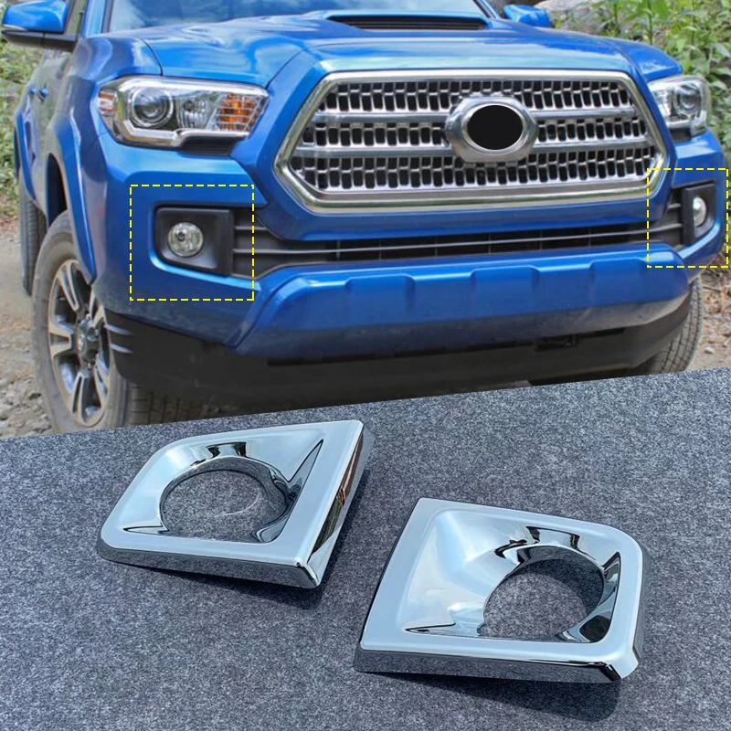Накладки на передние противотуманные фасветильник для Toyota Tacoma 2015 2016 2017 2018