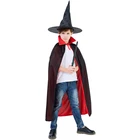 Шляпа ведьмы на Хэллоуин, яркий реквизит, более широкая надежная женская черная шляпа ведьмы для взрослых, костюм на Хэллоуин, Прямая поставка