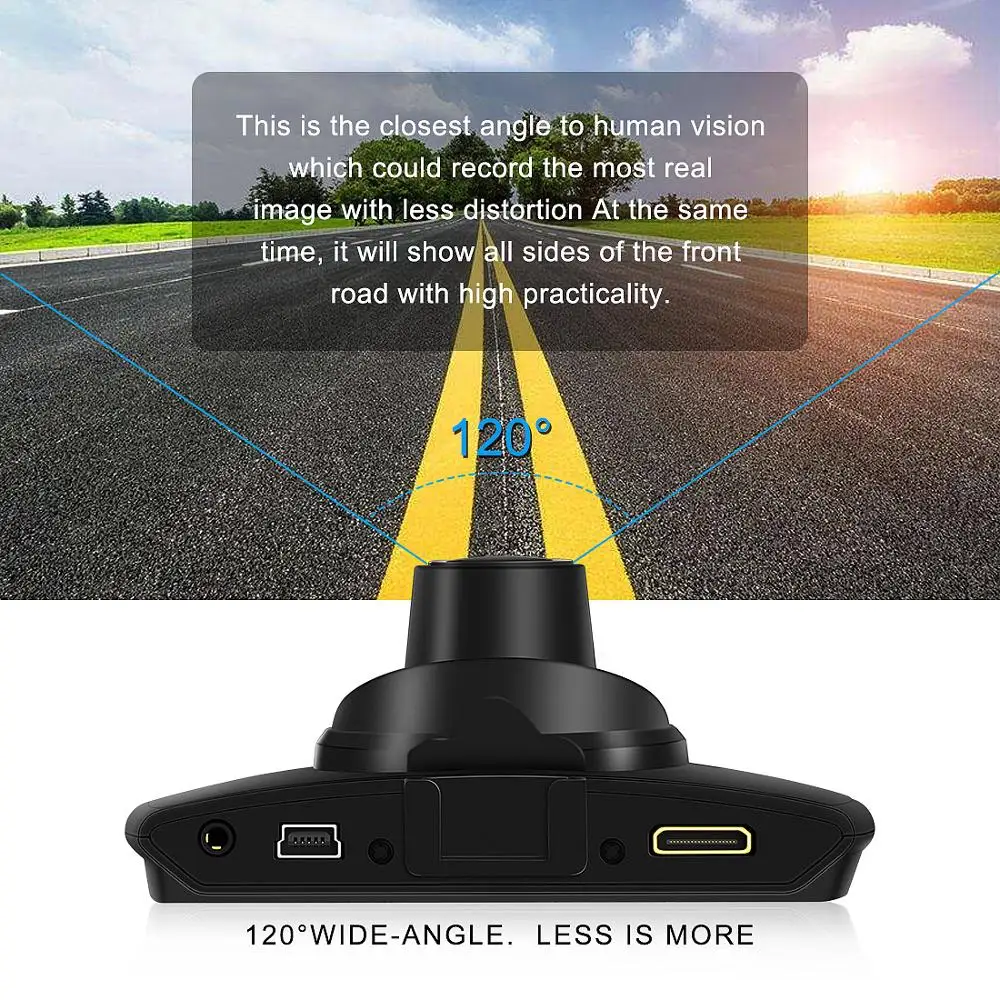 

2.2 inch G30 car DVR driving recorder 1080P 120 degree bicycle driving recorder with night vision wide-angle video car camera