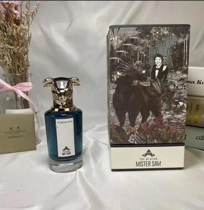 

HIGH QUALITY Brand package unisex perfume beast head Women men natural taste wood floral flavor for female parfum fragrances