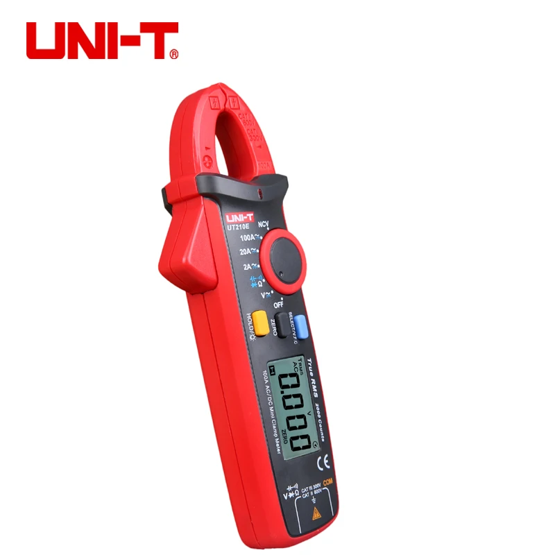 Цифровой Микро зажим Uni t ut210A/B/C/D/E Бесконтактный измеритель емкости и