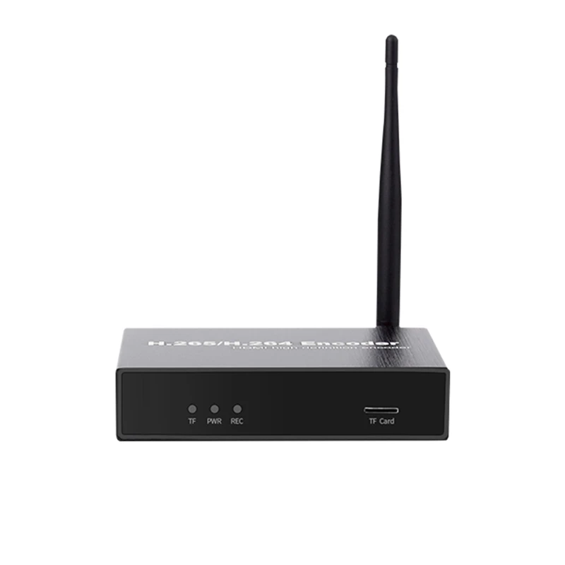 

H.265 H.264 HDMI Video Audio Wifi Encoder Network TV TF Storage HDMI Encoder H.265 for Live Streaming Broadcast(EU Plug)