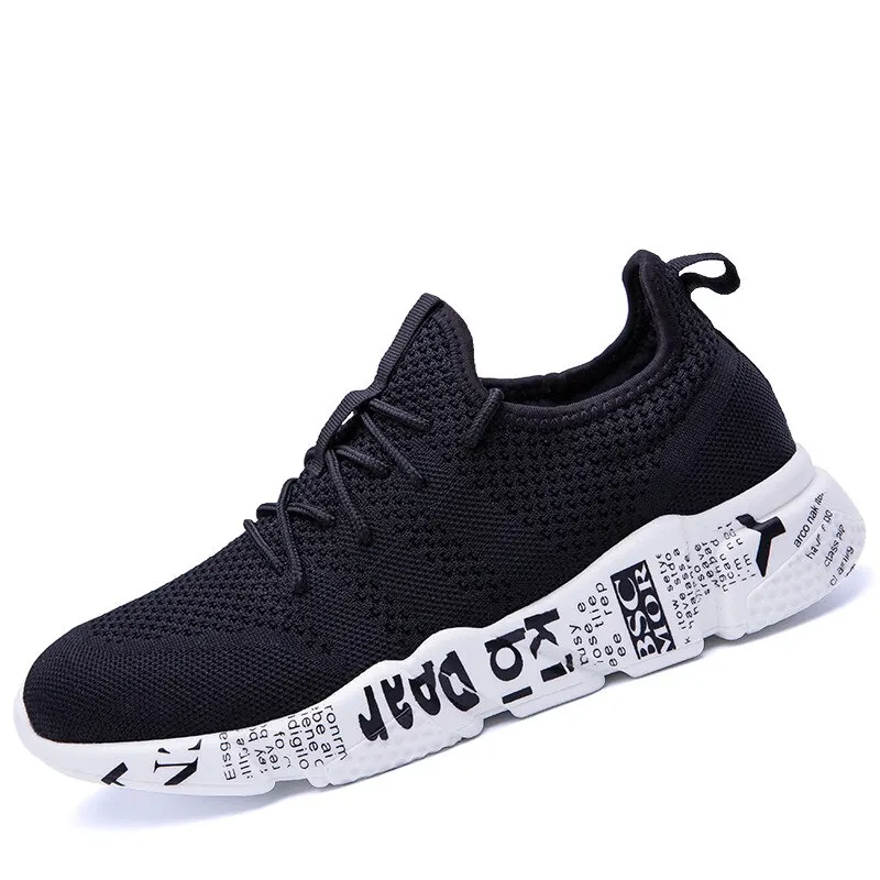 Тканая мужская повседневная обувь; дышащая мужская обувь; Tenis Masculino; zapatos hombre Sapatos; Уличная обувь; мужские кроссовки