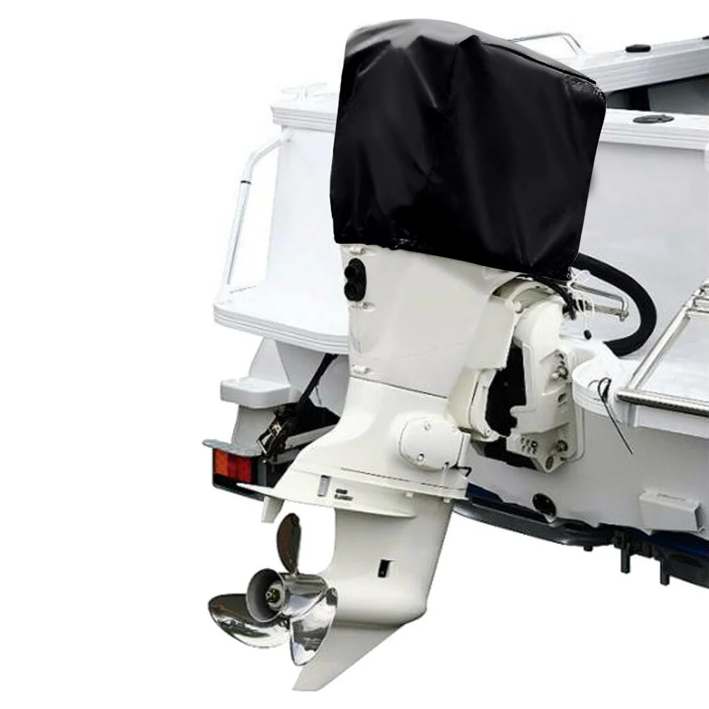 

210D Oxford Water Rain Proof Universals Boat 15HP 250 PH Motor Cover Outboard Engine Protector Covers Shell D40
