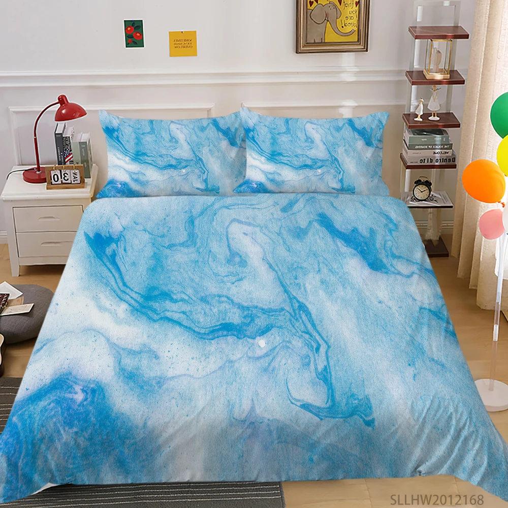 

Home Textile Oil Painting Bedding Sets Colorful Bed Set Pillowcase Kids Girl Boy Bedroom Decor 2/3 Pcs Dropship