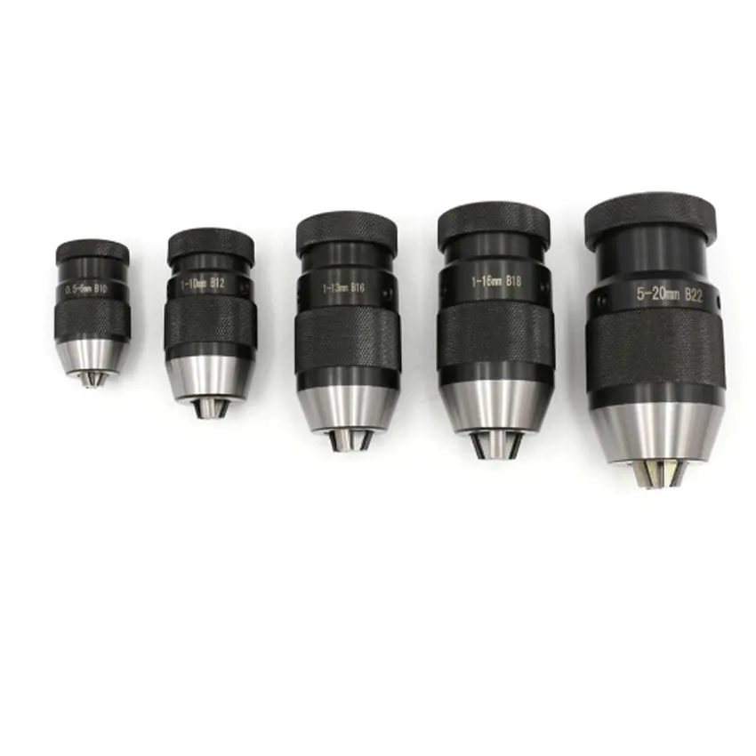 1 комплект MORSE #2 MT2 B10 B12 B16 B18 B22 шпиндель автоматический БЕСКЛЮЧЕВОЙ трапецевидный