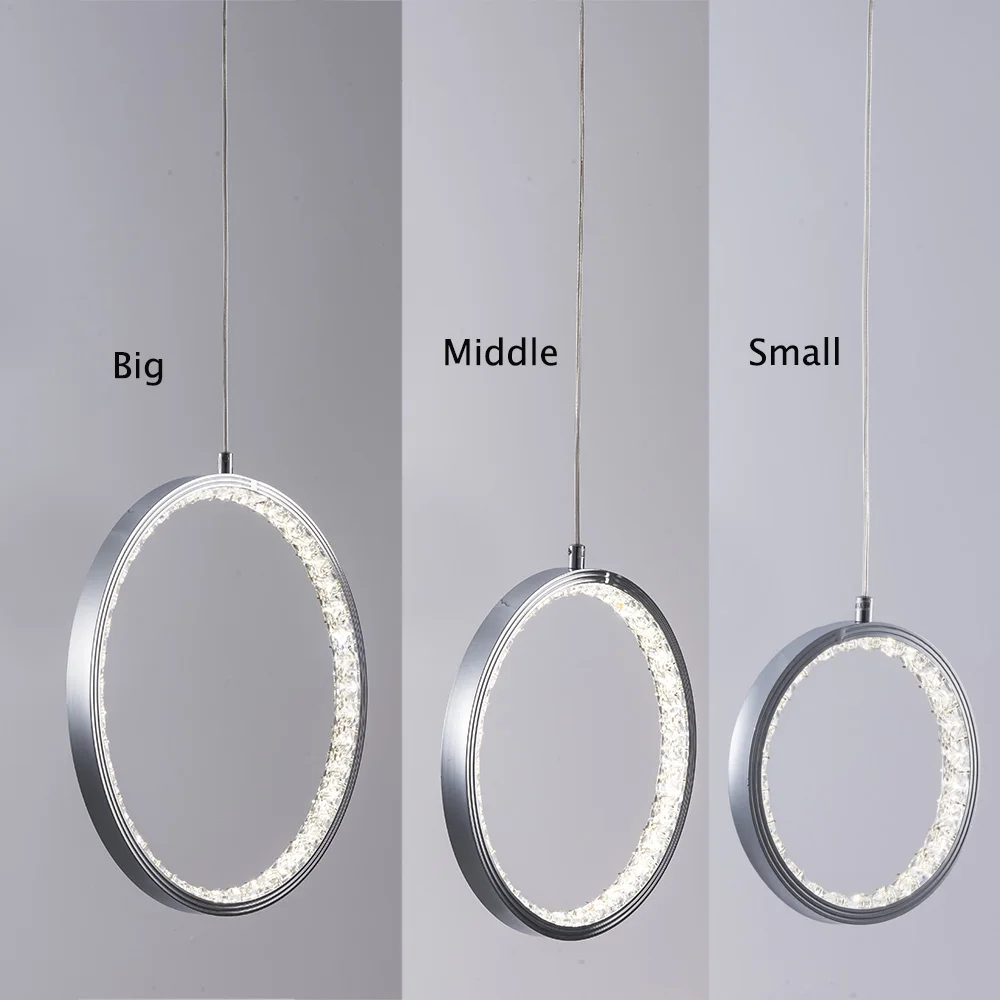 

Chandeliers Lighting Pendant Hanging lamp Ceiling Fixtures Modern LED Crystal Chandelier Lights For Living Room Crystal Lustre