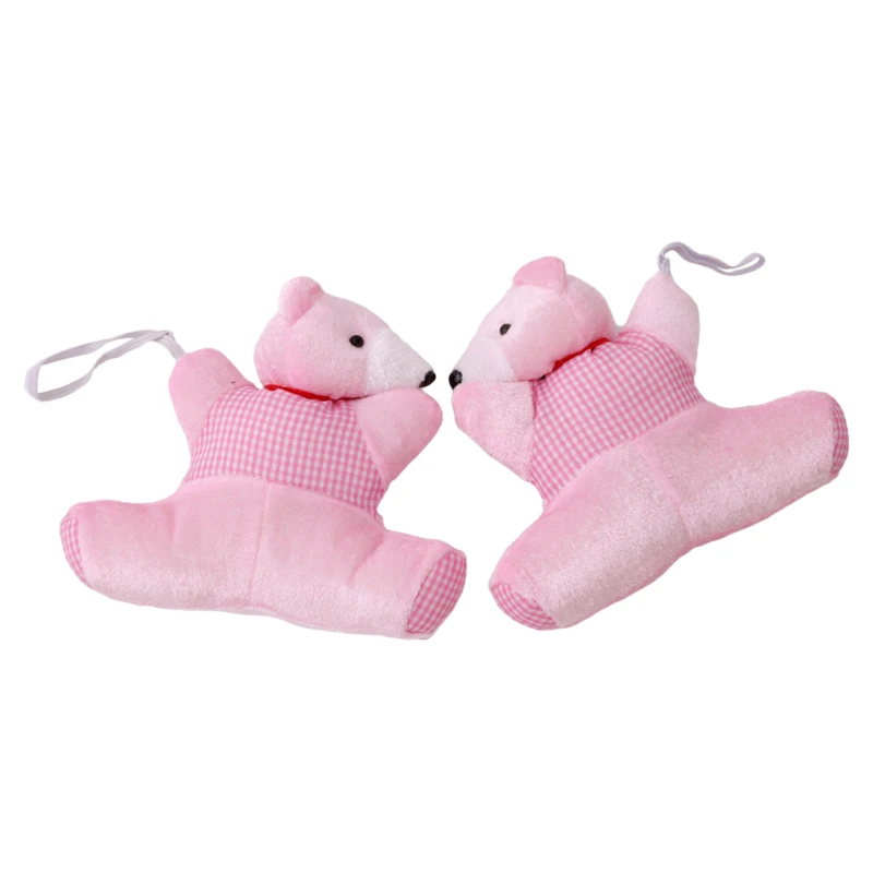 Pink 1 шт. домашний Tieback держатель для штор Крючки для Пряжка для штор застежка занавеска украшения мультфильм Медведь держатели захваты для штор s - Цвет: Pink
