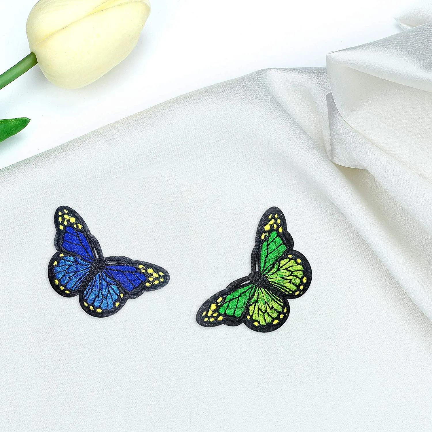 

Sewing Embroidered Butterfly Patch On Butterflies Patches Hotfix Motif Applique Clothes Insects Sticker For Garment Diy New #632