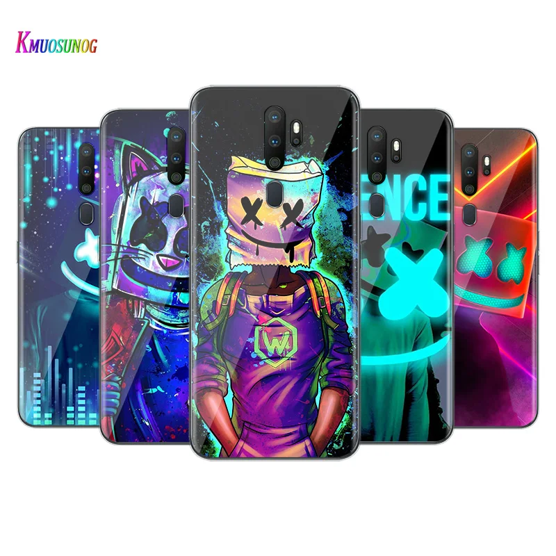 

Cool Electronic Music Smiley For OPPO A94 A93 A92S A73 A72 A53S A52 A32 A31 A12E A1K A11X AX7 A9 A7 A5 Phone Case