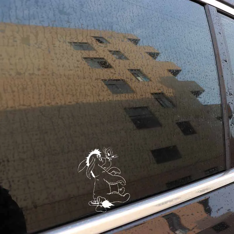 Красивая Автомобильная наклейка Volkrays аксессуары для донов и бабочек отражающая