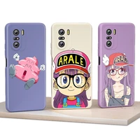 arale dr slump liquid silicone soft cover for xiaomi redmi 9 9a 9at 9c 9t 8 8a 7 10x k40 k30 k30s prime phone case