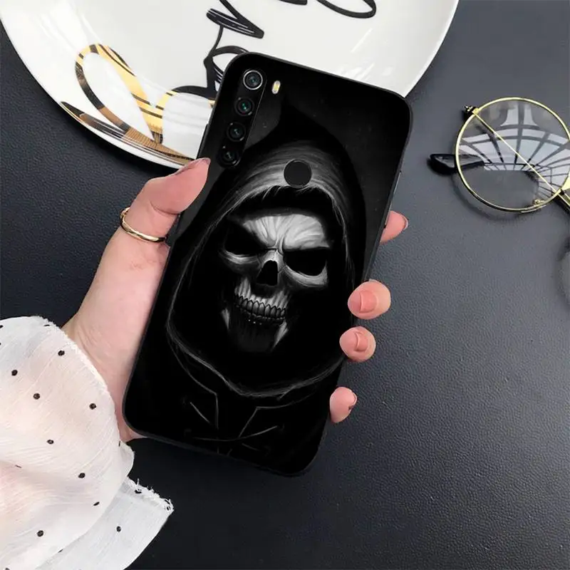 

Grim reaper skull skeleton Phone Case For Xiaomi Redmi 7 8 9t a3Pro 9se k20 mi8 max3 lite 9 note 9s 10 pro