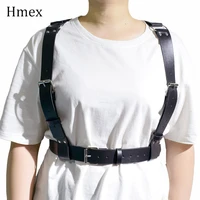 women sexy leather body bondage cage sculpting harness waist belt straps garter belts waistband harajuku punk suspenders