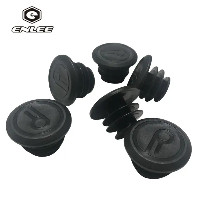 

2pcs Bicycle Handlebar Plugs Classic Delicate Bicycle Handlebar End Plug Plastic Mountain Road Bike Grips Cap Cover Fit for 22mm