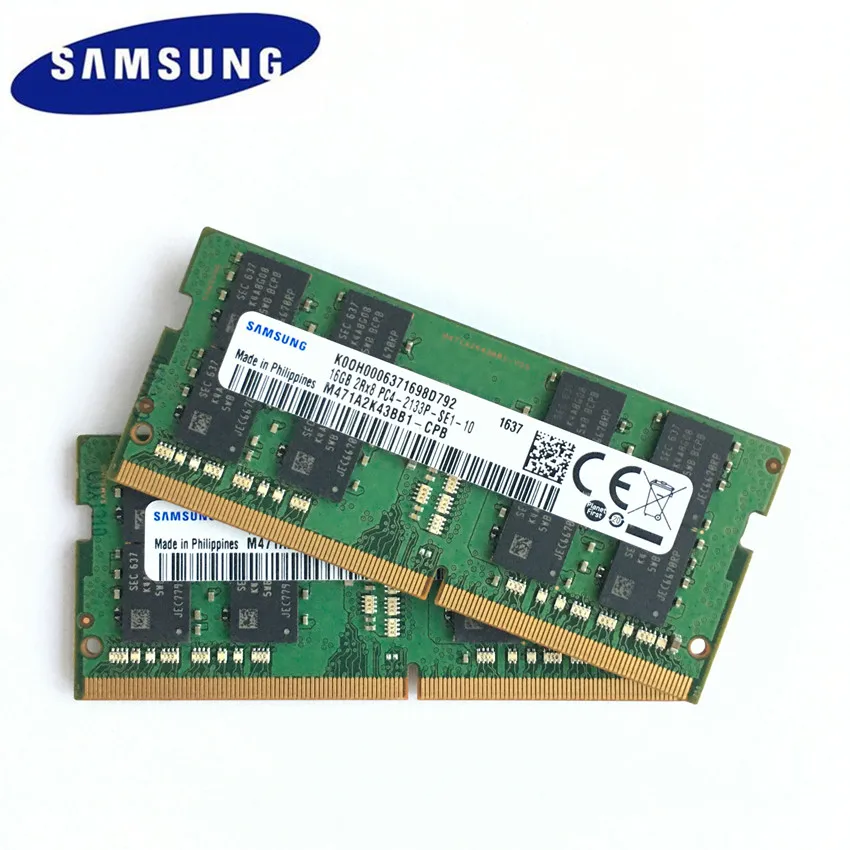 SAMSUNG DDR4, 4G, 8G, 16G, память для ноутбука, оперативная память 2133, 2400, 2666, память D, оперативная память для ноутбука,,, 4 ГБ, 8 ГБ, 16 ГБ