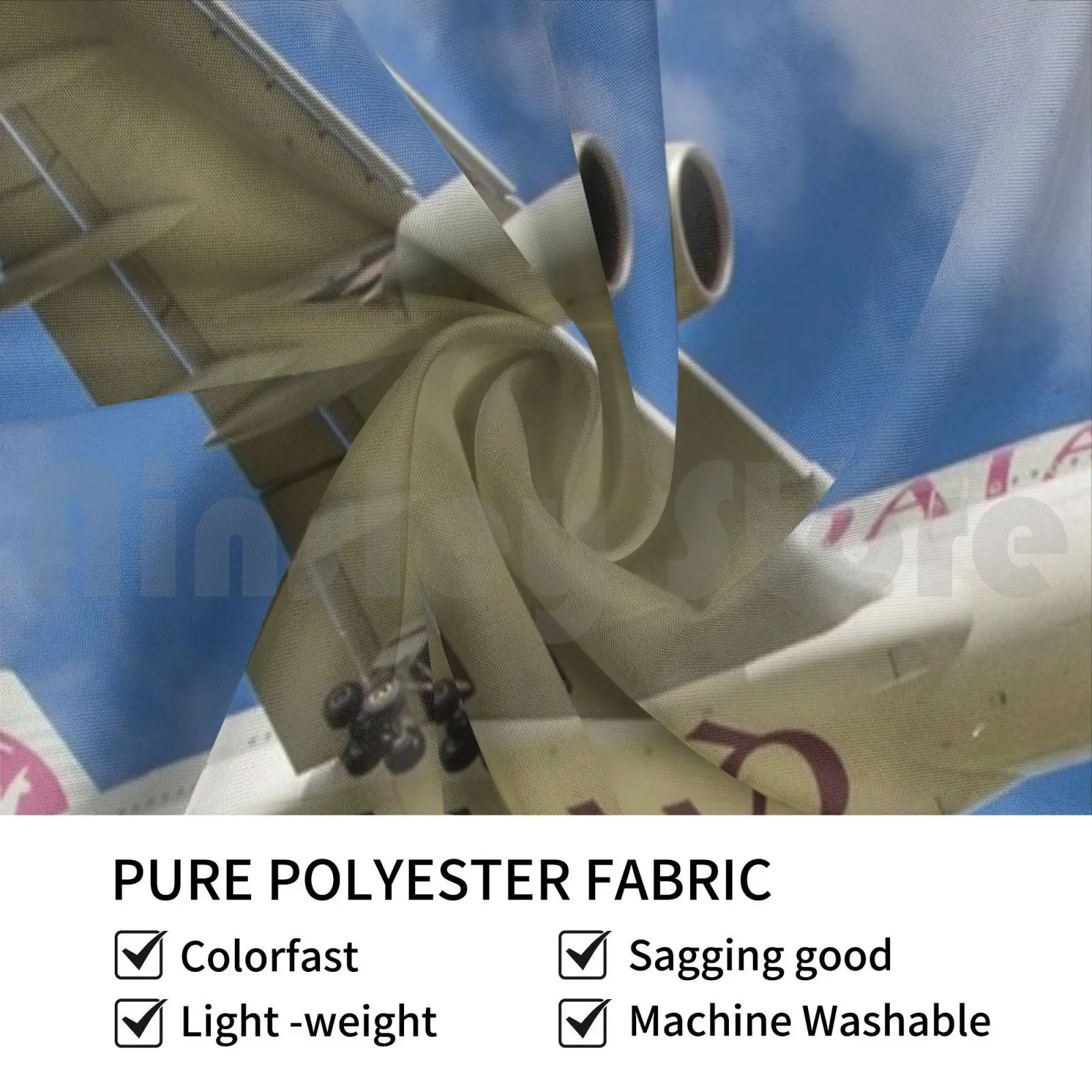 Катарский гобелен гостиная спальня Катар самолет посадка 747 780 Летающий