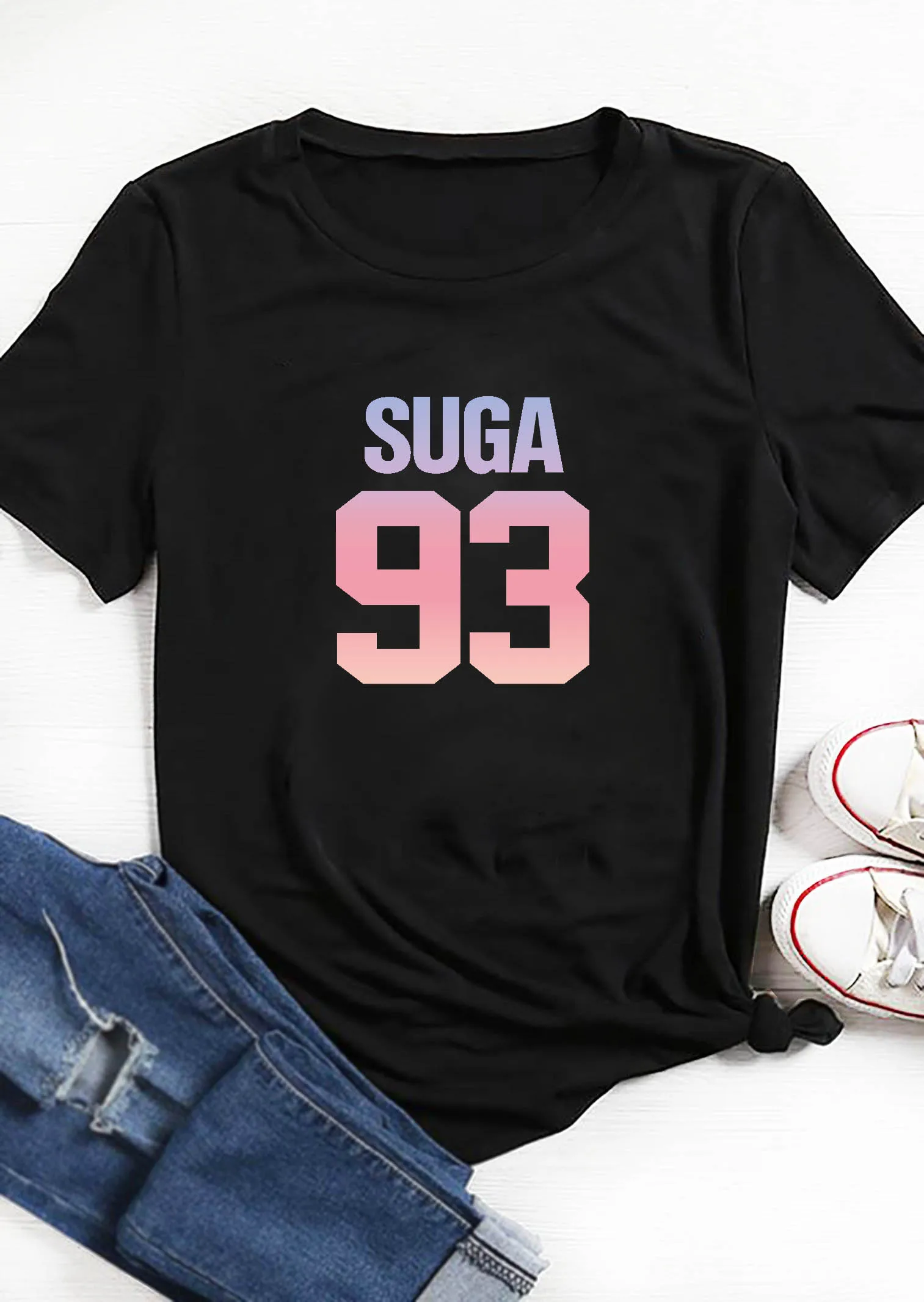 Футболка jung kook suga v kpop футболка унисекс bangtan boys Love Yourself хлопковая одежда в стиле