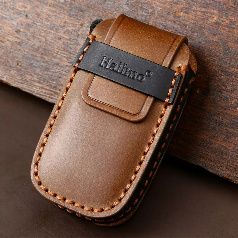 

For 2019 2020 2021 Dodge RAM 1500 Leather Remote Key Fob Case Cover Key Bag Car-Styling Holder Shell Keychain Protection