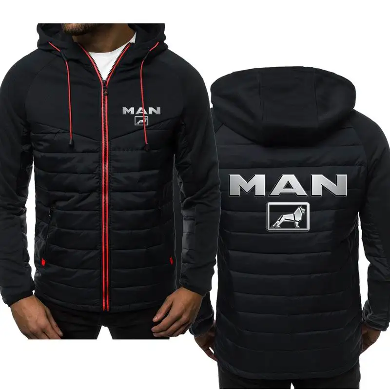 

2021New Hoodies Man Spring Autumn MAN Logo Sweatshirt Casual Fashion Hoody Zipper Jacket Male Tops Clothing
