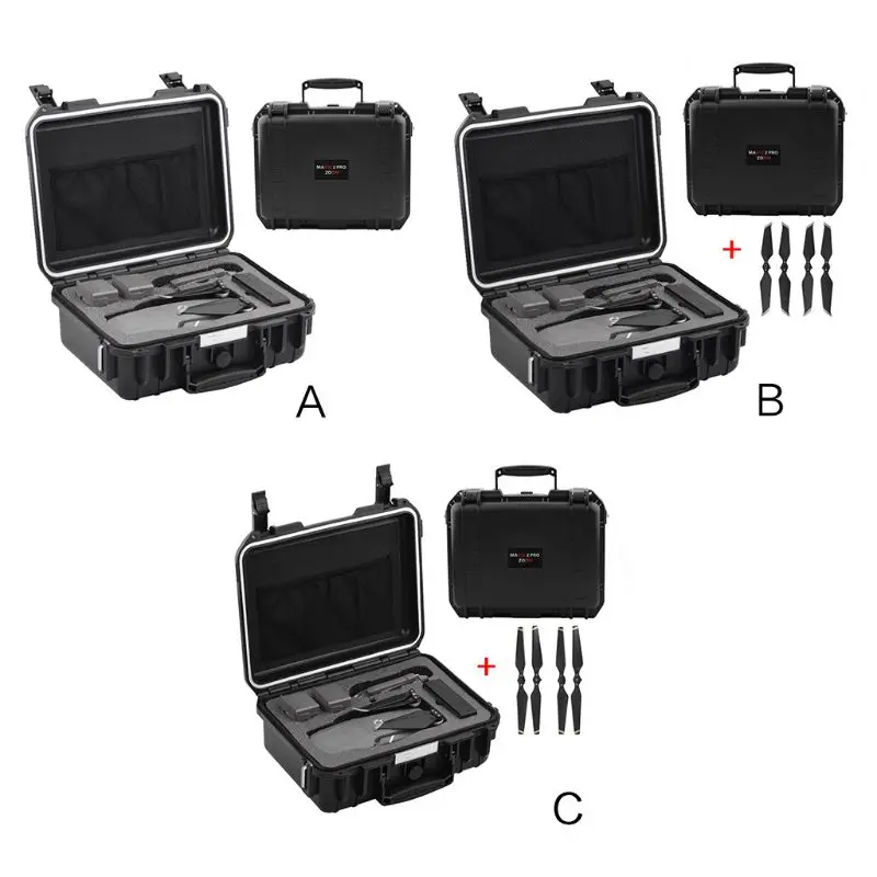 

Portable Waterproof Storage Bag Travel Carrying Case with Propellers for dji Mavic 2 Pro/DJI Mavic 2 Zoom Drone Accessories