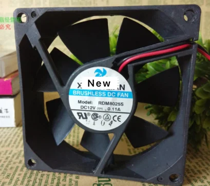 For XINRUILIAN RDM8025S DC 12V 0.11A 80x80x25mm Server Cooling Fan | Компьютеры и офис
