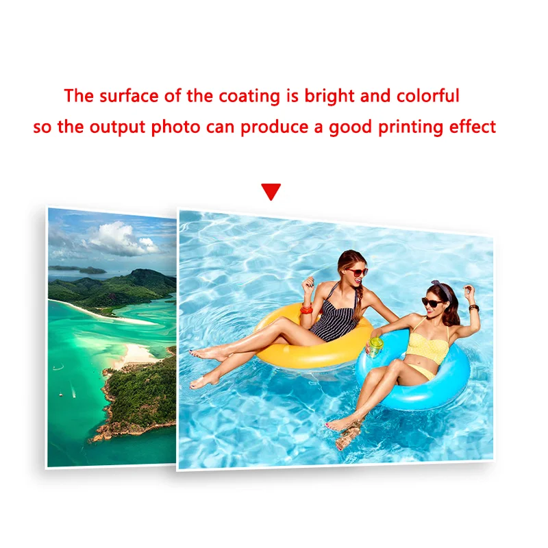 100 листов Глянцевая А4 фотобумага для бумага струйных принтеров расходные