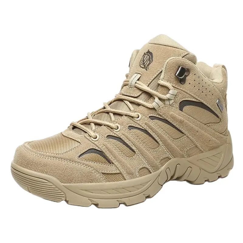

Tactical Military Combat Boots Outdoor Hiking Boots Winter Shoes Light Non-slip Men Desert Boots Ankle Boots