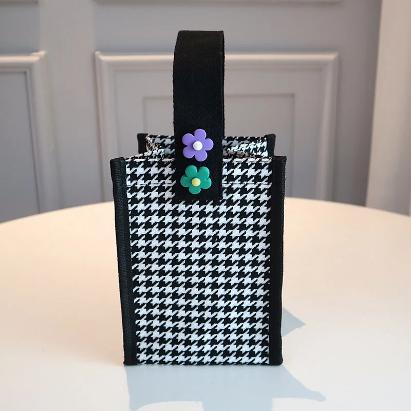 

Fabric Makeup Storage Bag Portable Women Storage Bag Modern Pockets Small Handbags Przechowywanie Travel Bag Organizer 50SNB