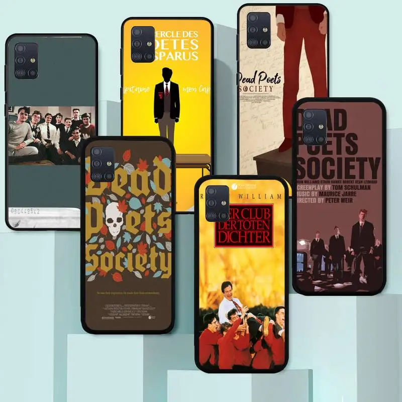 

Dead Poets Society tv Phone Case For Samsung A50 A51 A71 A12 A72 A52 A32 A02 A20E A31 A40 A70 A80 Fundas coque