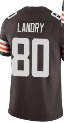 

Американская футболка с вышивкой Jarvis Landry, мужская, женская, мужская, Молодежная Футболка Brown Browns