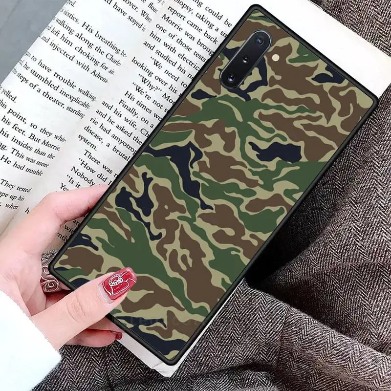 

Camouflage Pattern Camo military Army Phone Case For Samsung Galaxy S8 S9 S10 Plus S10E Note 3 4 5 6 7 8 9 10 Pro Lite cover